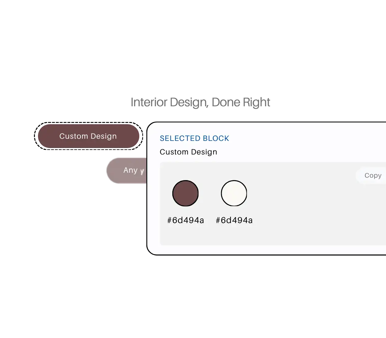 Keep Mates design details panel for saved colors, fonts, and style references